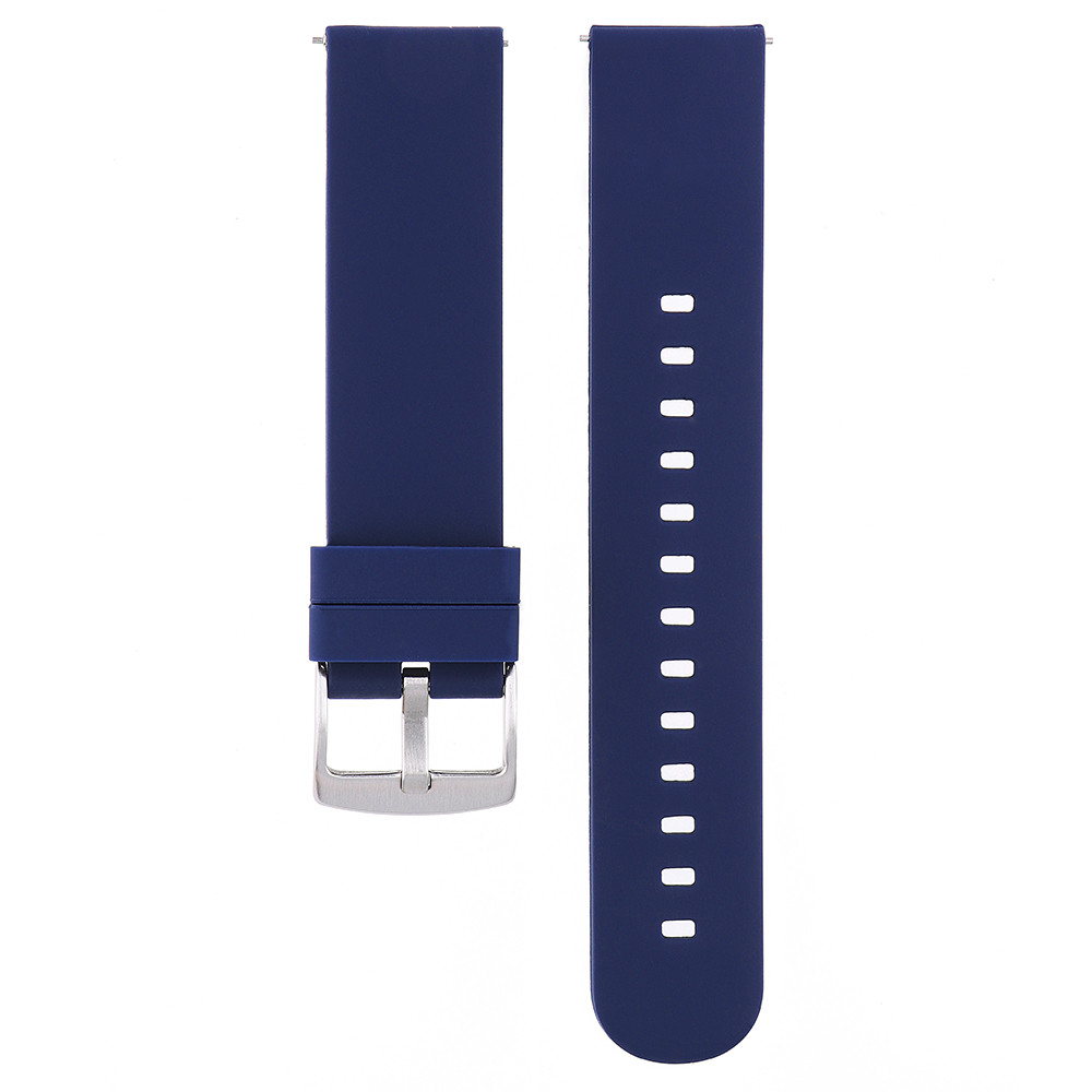 MPM Unisex gumový řemínek na hodinky RJ.15347 (20 mm) - tmavě modrý
