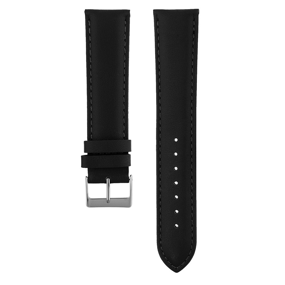 MPM Kožený černý řemínek na hodinky RB.15872.2018.9090.XL