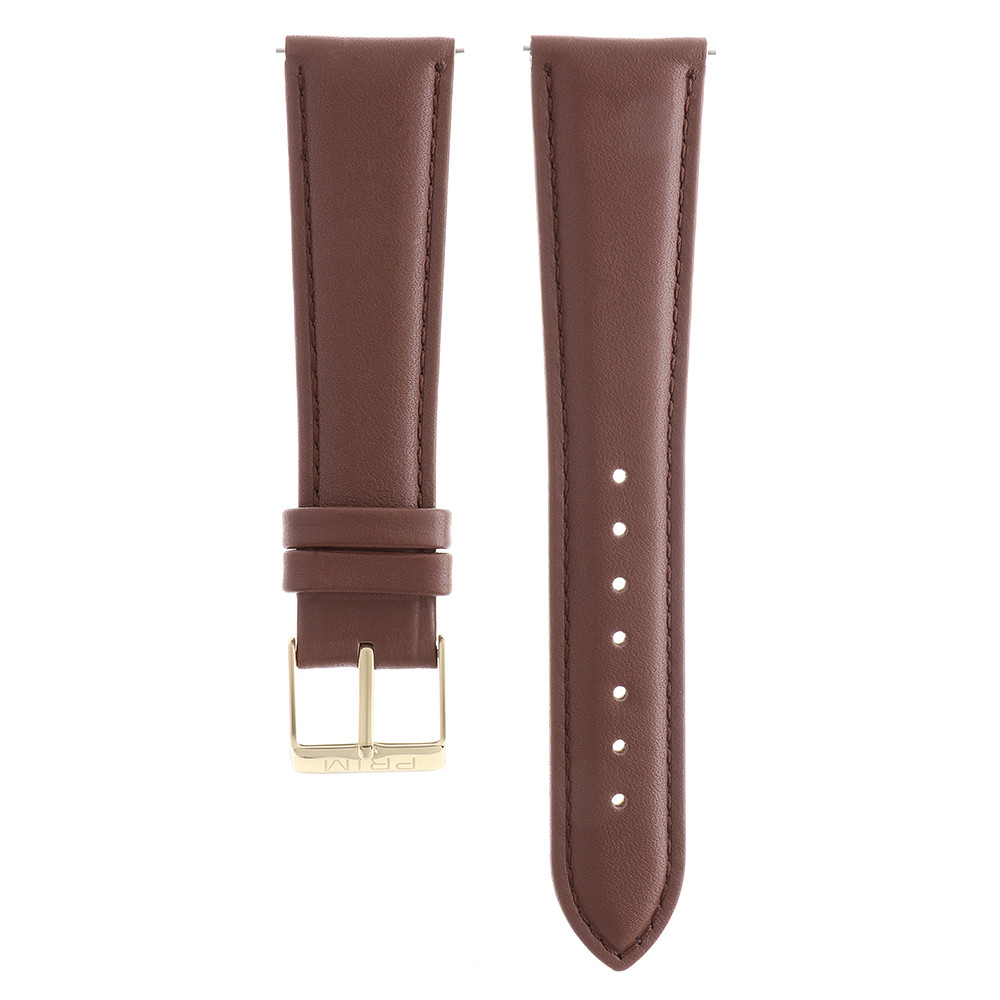 MPM Pánský kožený řemínek na hodinky hnědý RB.13174.2218.5050.L