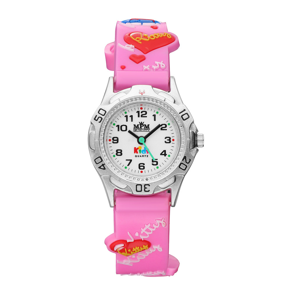 MPM Dětské hodinky s barevným silikonovým řemínkem W05M.10274.R