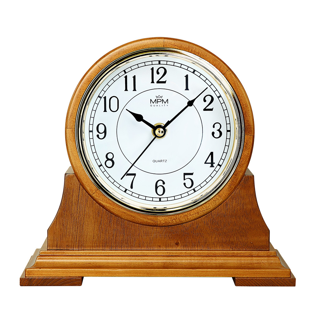 MPM Dřevěné stolní hodiny E03.3887.50.A