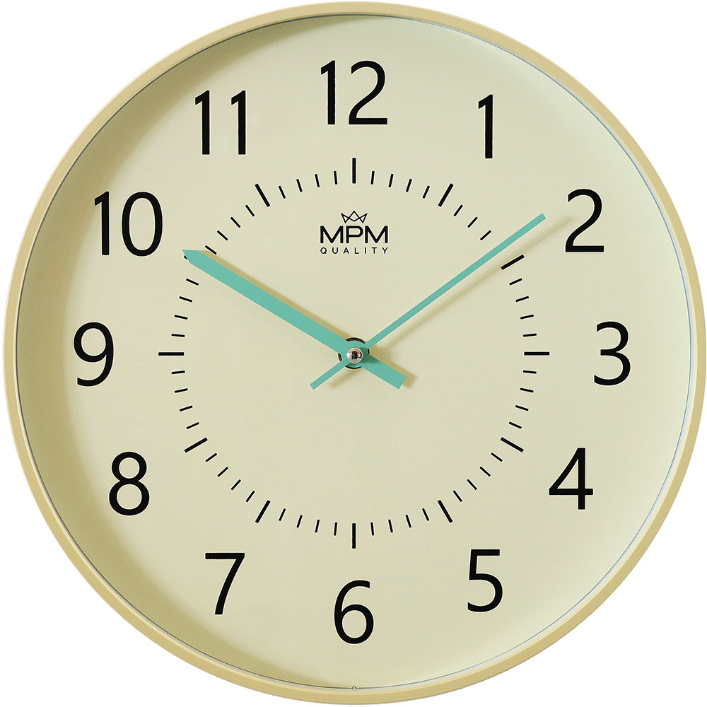 MPM Tamara - A Plastové nástěnné hodiny MPM Tamara E01.4428.01