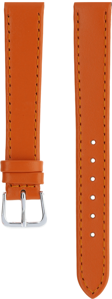 MPM Kožený oranžový řemínek na hodinky RB.15019.20 (20 mm)
