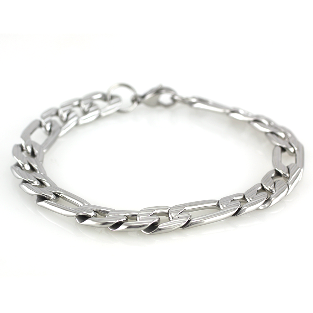 MPM Ocelový náramek z chirurgické oceli Bracelet 7374 - (21,5cm)