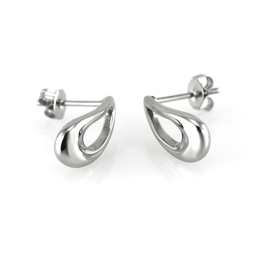 MPM Ocelové náušnice z chirurgické oceli Earrings 7511 - Silver