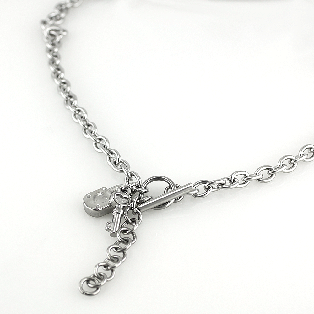 MPM Ocelový náhrdelník z chirurgické oceli Necklace 7309 - Silver