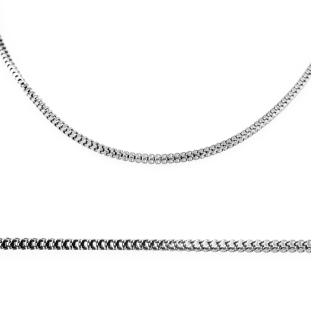 MPM Ocelový řetízek z chirurgické oceli Chain 7313 - SS Silver (50cm)