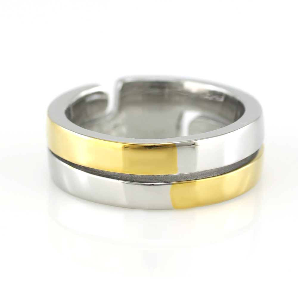 MPM Prsten z chirurgické oceli Ring 7506 - size 55