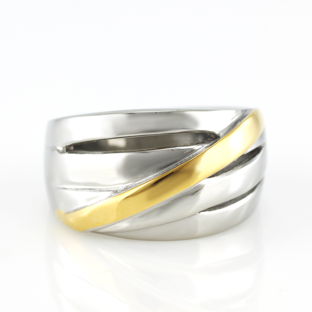 MPM Prsten z chirurgické oceli Ring 7510 - size 55