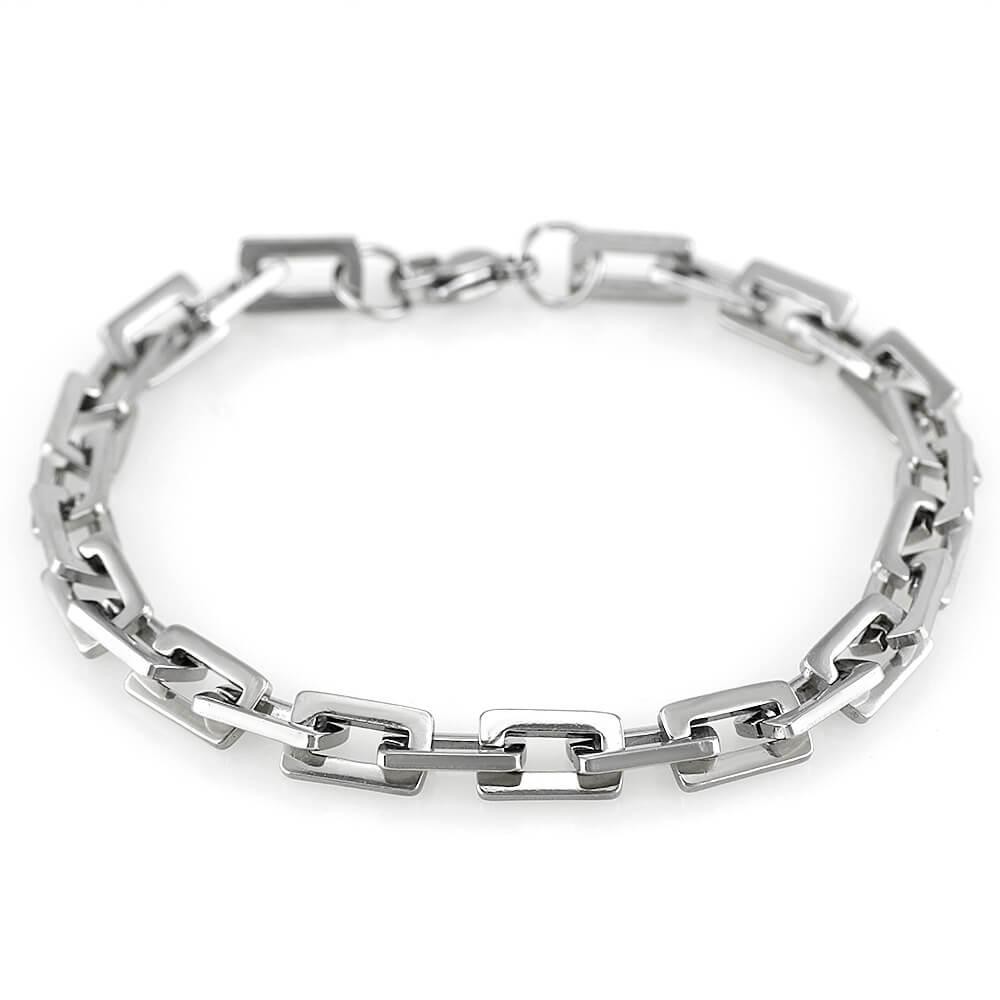 MPM Ocelový náramek z chirurgické oceli Bracelet 7609 - Silver