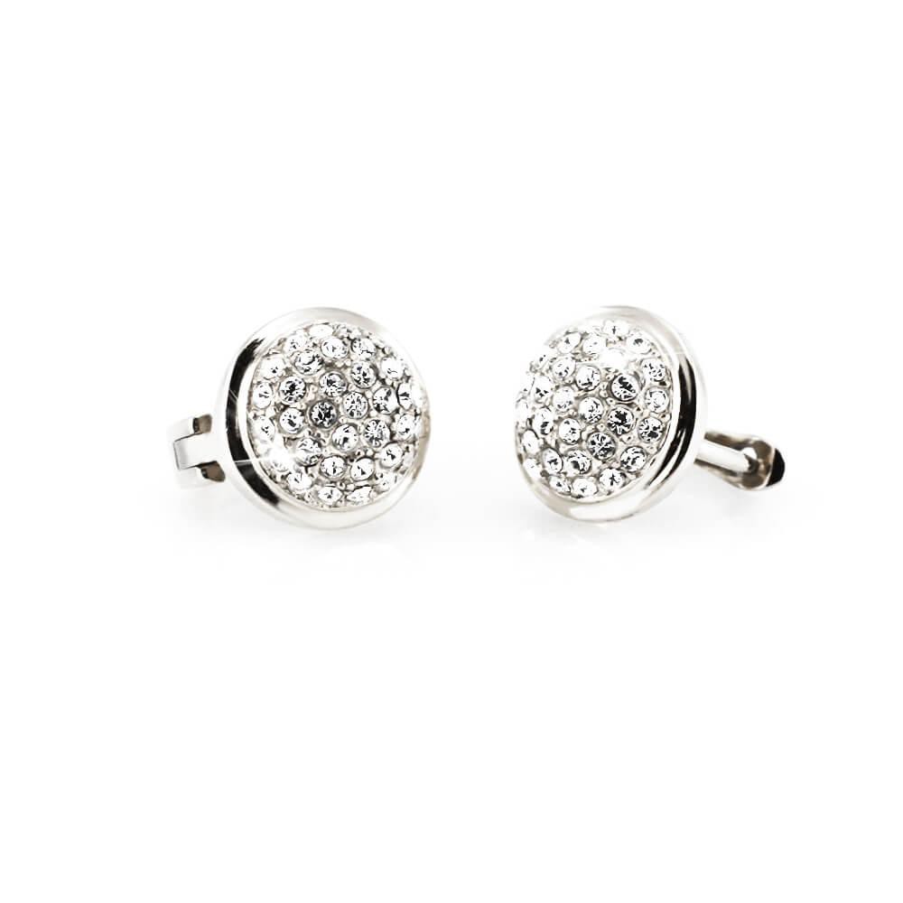 MPM Ocelové náušnice z chirurgické oceli Earrings 7698 - Silver