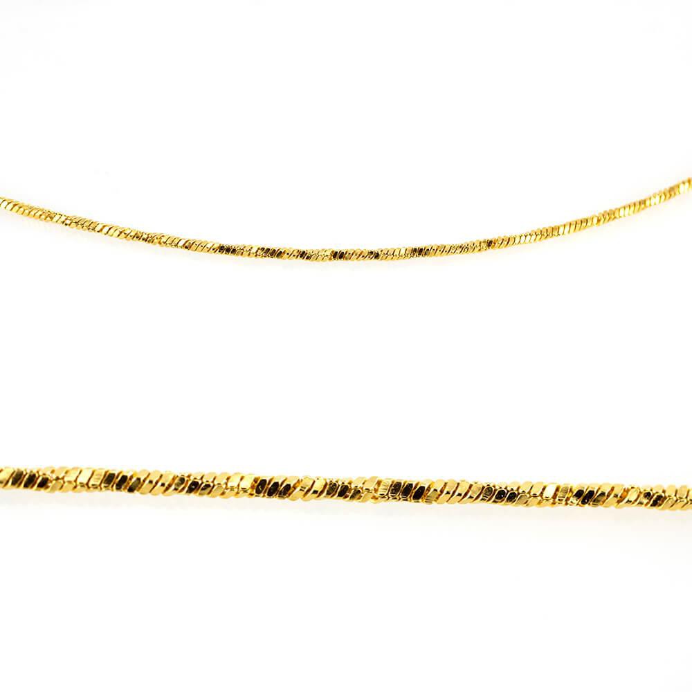 MPM Ocelový řetízek z chirurgické oceli Chain 7330 - Gold (45cm)