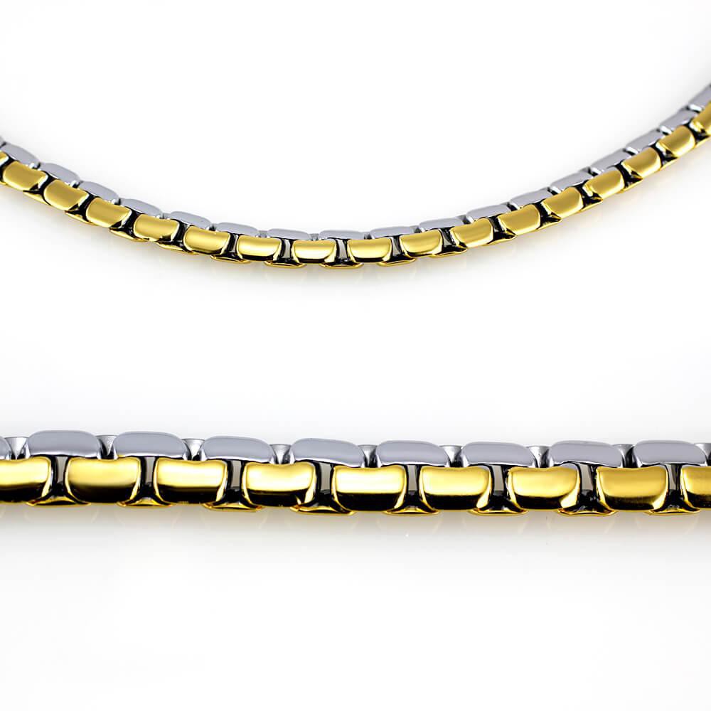 MPM Ocelový řetízek z chirurgické oceli Chain 7574 - Bicolor