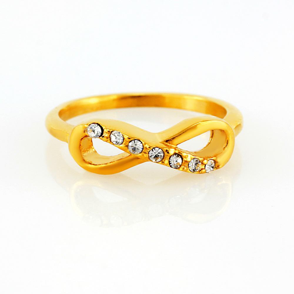 MPM Prsten z chirurgické oceli Ring 7837, Gold, size 58