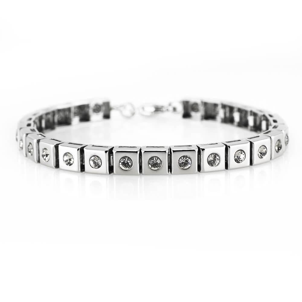 MPM Ocelový náramek z chirurgické oceli Bracelet 7956, Silver