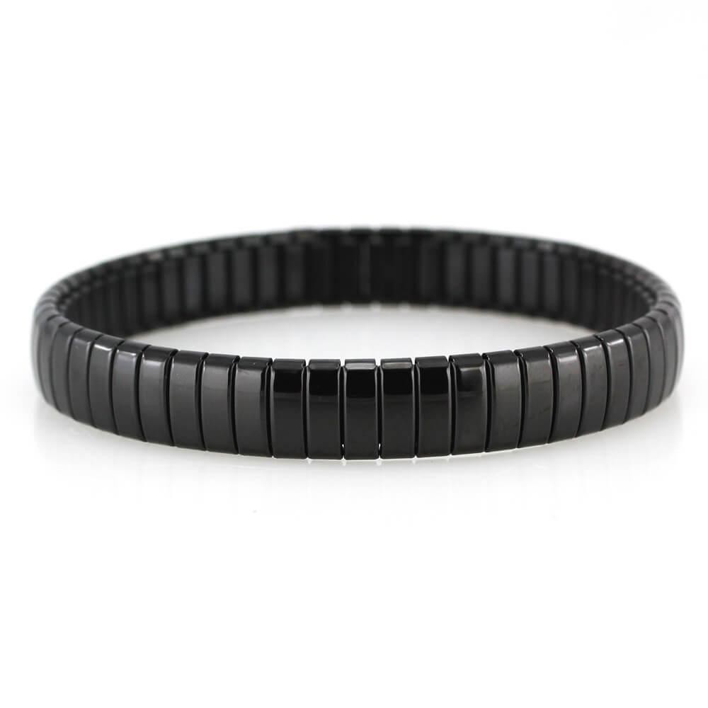 MPM Ocelový náramek z chirurgické oceli Bracelet 7967, Black