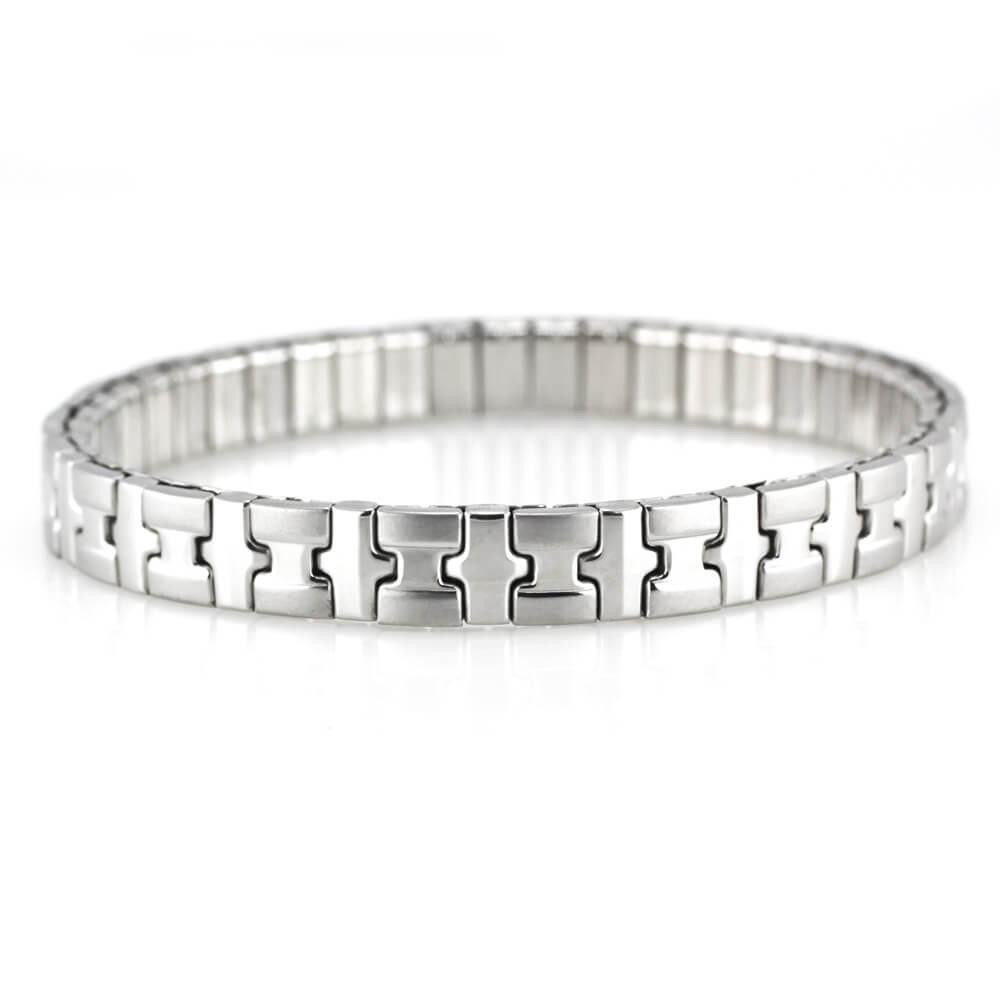 MPM Ocelový náramek z chirurgické oceli Bracelet 7974, Silver