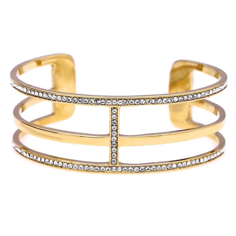 MPM Ocelový náramek z chirurgické oceli Bracelet 7988, Gold, size L