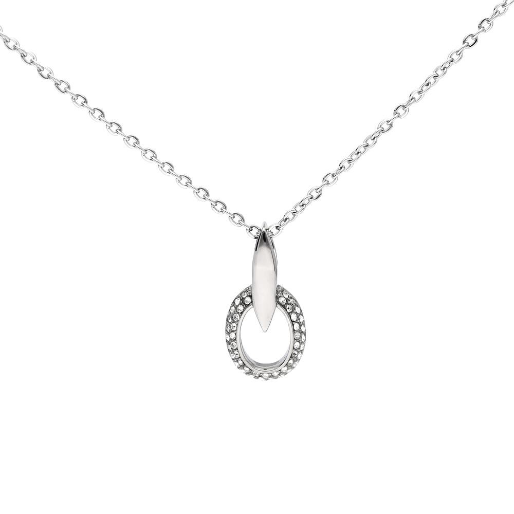 MPM Ocelový náhrdelník z chirurgické oceli Necklace 8006, Silver