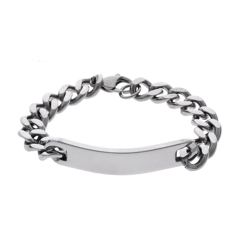 MPM Ocelový náramek z chirurgické oceli Bracelet 8140, Silver