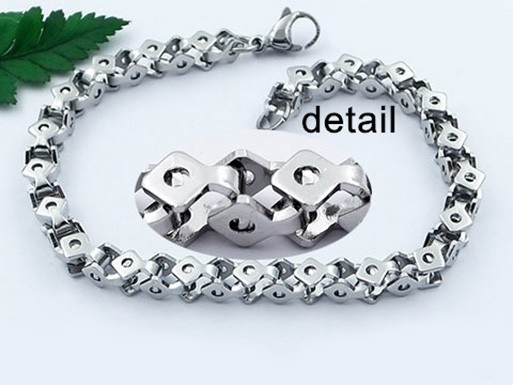 MPM Ocelový náramek z chirurgické oceli Bracelet 8175, Silver
