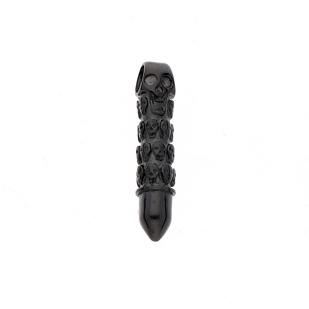 MPM Přívěsek z chirurgické oceli Pendant 8144, Black