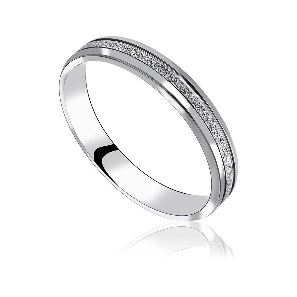 MPM Snubní ocelový prsten z chirurgické oceli Wedding ring 5240 - size 55