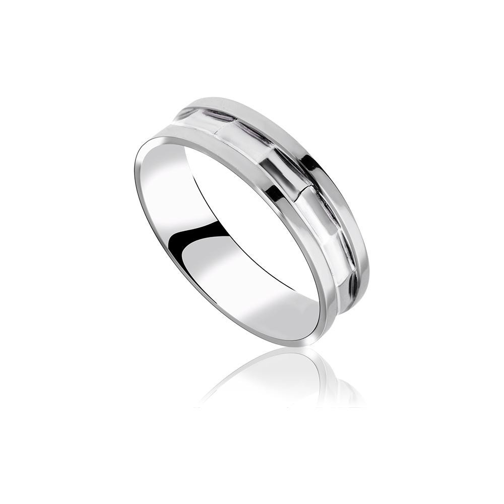 MPM Snubní ocelový prsten z chirurgické oceli Wedding ring 5887 - size 60