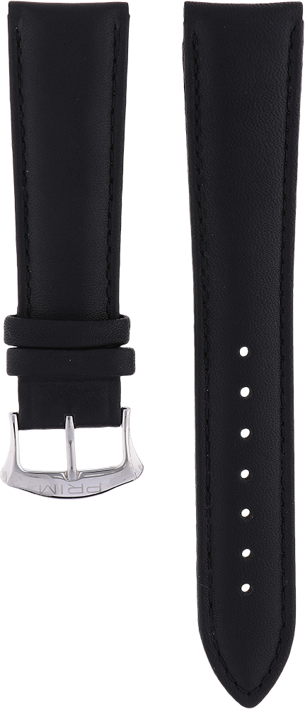JVD Pánský kožený černý řemínek na hodinky RB.13103 Black (21 mm) RB.13103.2118.9090.L